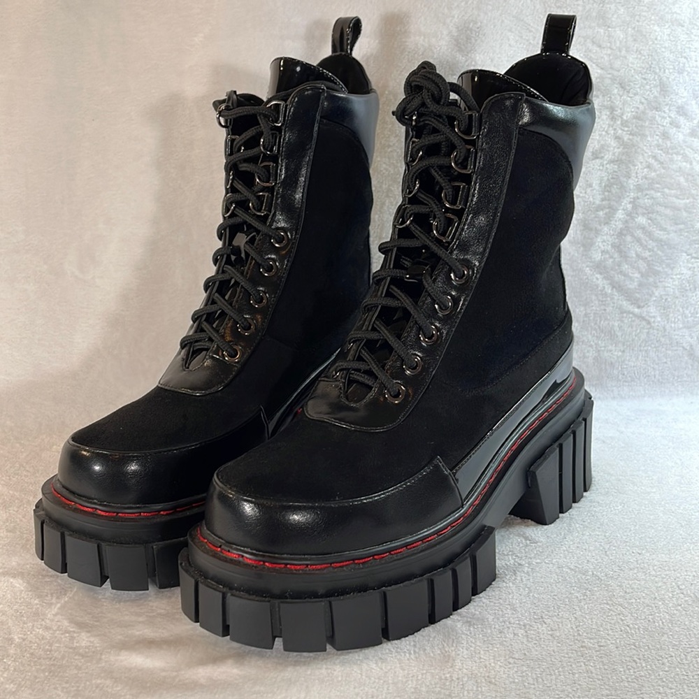 Azalea Wang black boots